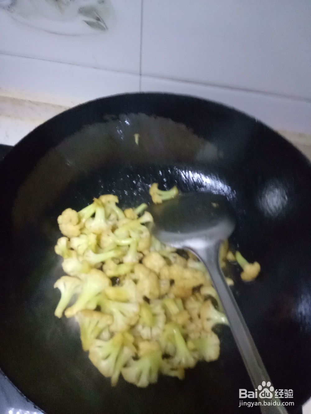 家常韭菜炒菜花