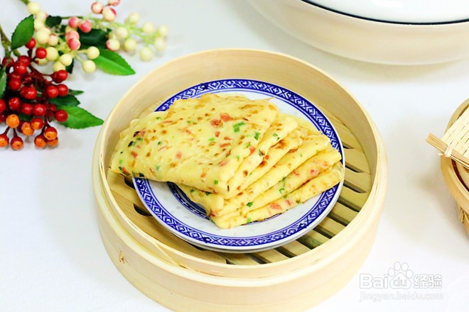 怎么做胡萝卜鸡蛋煎饼