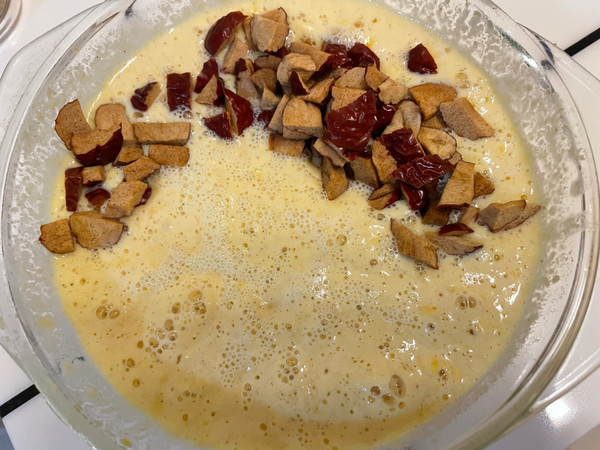 奶香红枣玉米发面饼