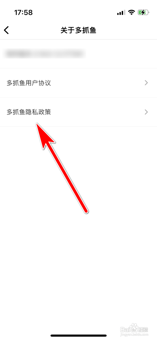 怎么查看多抓鱼的隐私政策