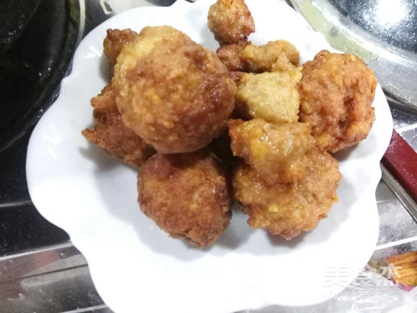 包心狮子头的做法