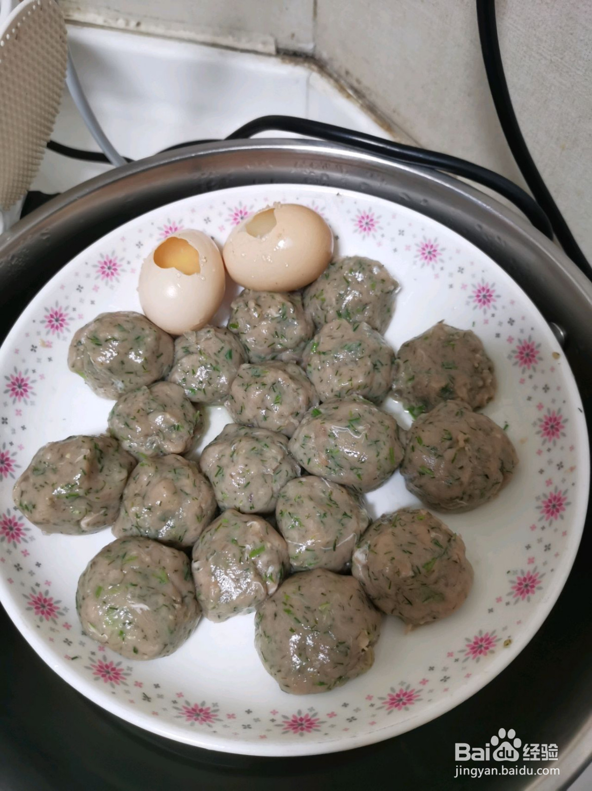 茴香猪肉丸的做法