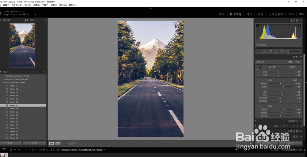 Lightroom如何导入预设文件
