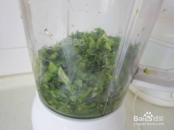 芹菜手擀面的制作方法