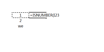 isnumber函数如何使用
