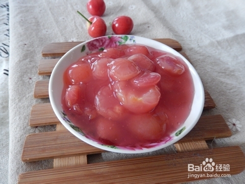 如何制做樱桃果馅