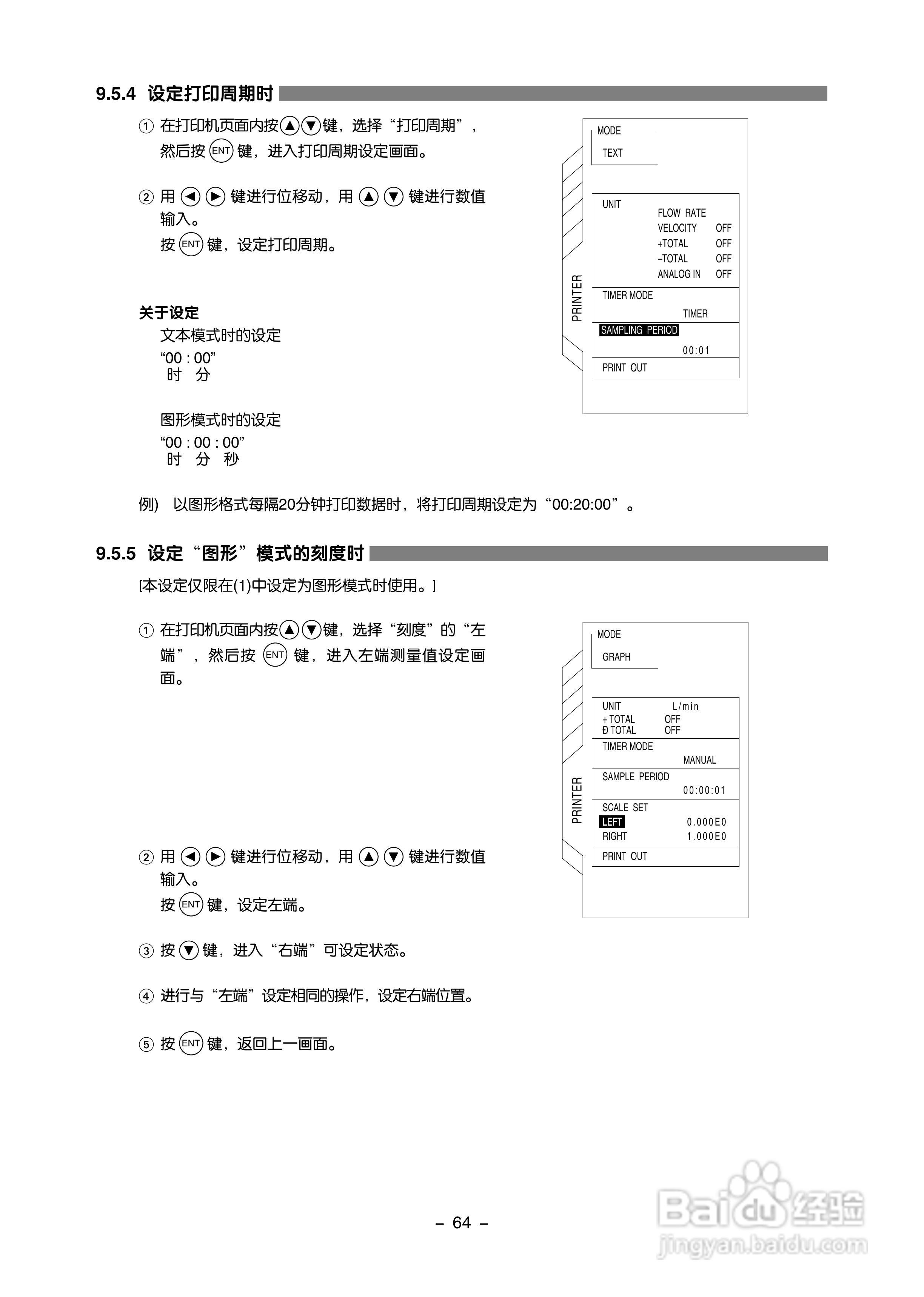 富士电机FLD-1便携式超声波流量计说明书:[8]