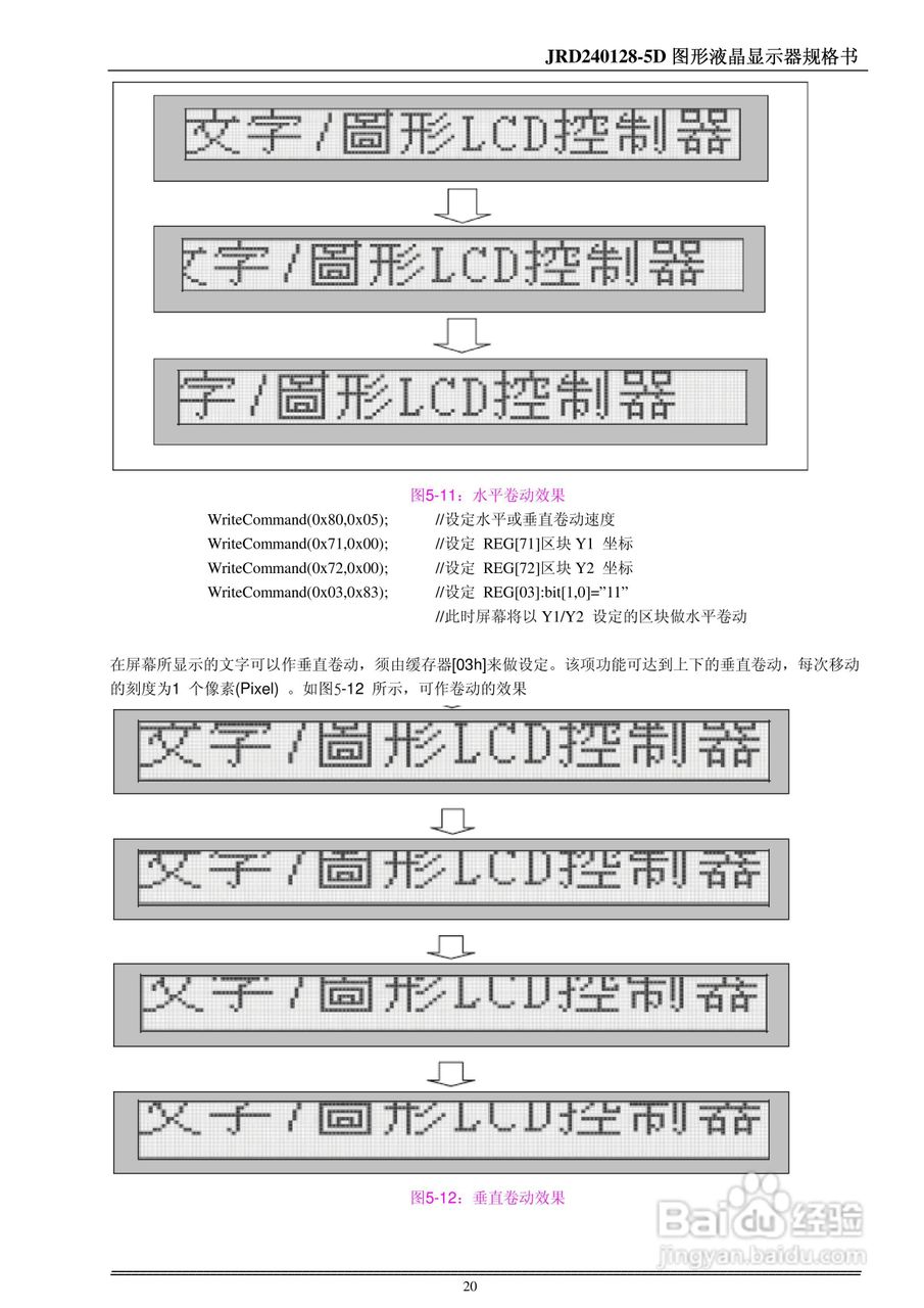 液晶显示模块JRD240128-5D系列使用手册:[2]