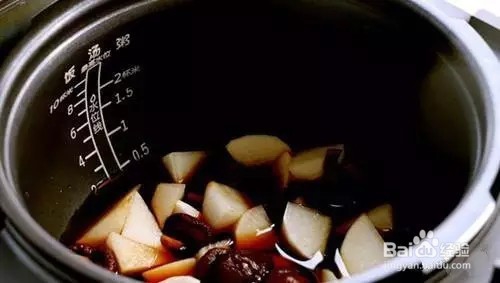 红烧香菇白萝卜