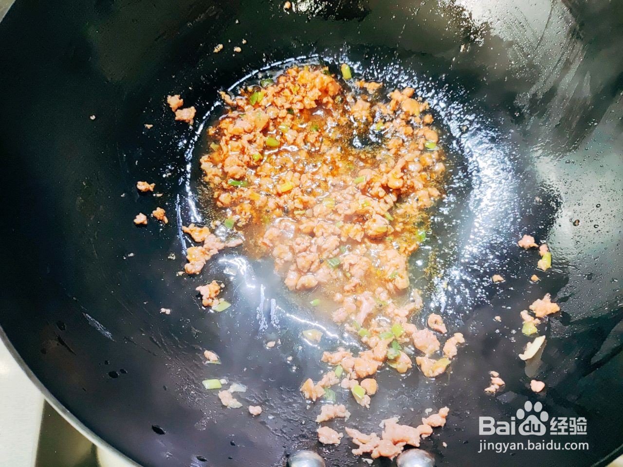 家常肉末豆腐的做法