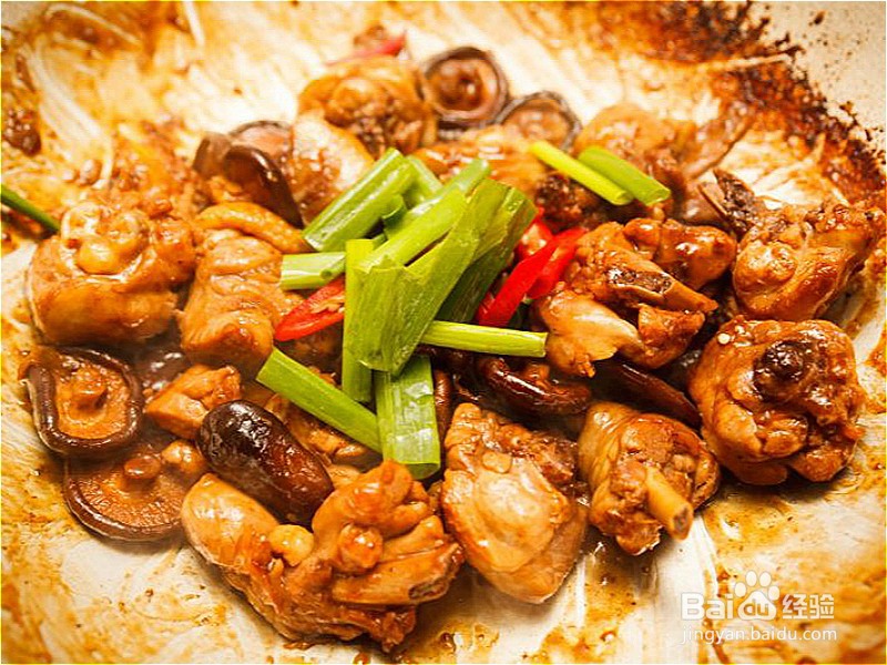 怎样做出家常菜系列之香菇烧鸡