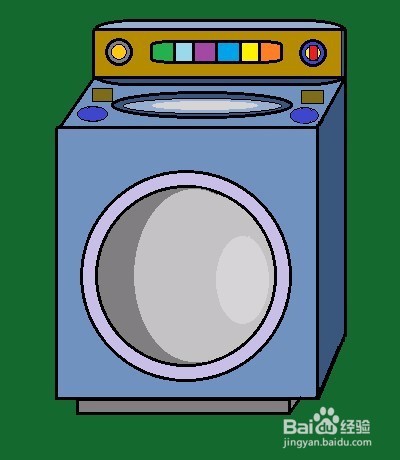 <b>简笔画：洗衣机怎么画</b>