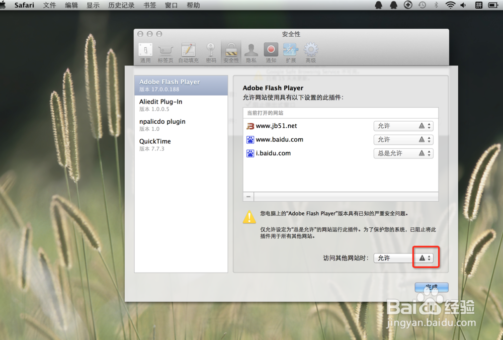 怎样解决mac中adobe flash老是过期的问题