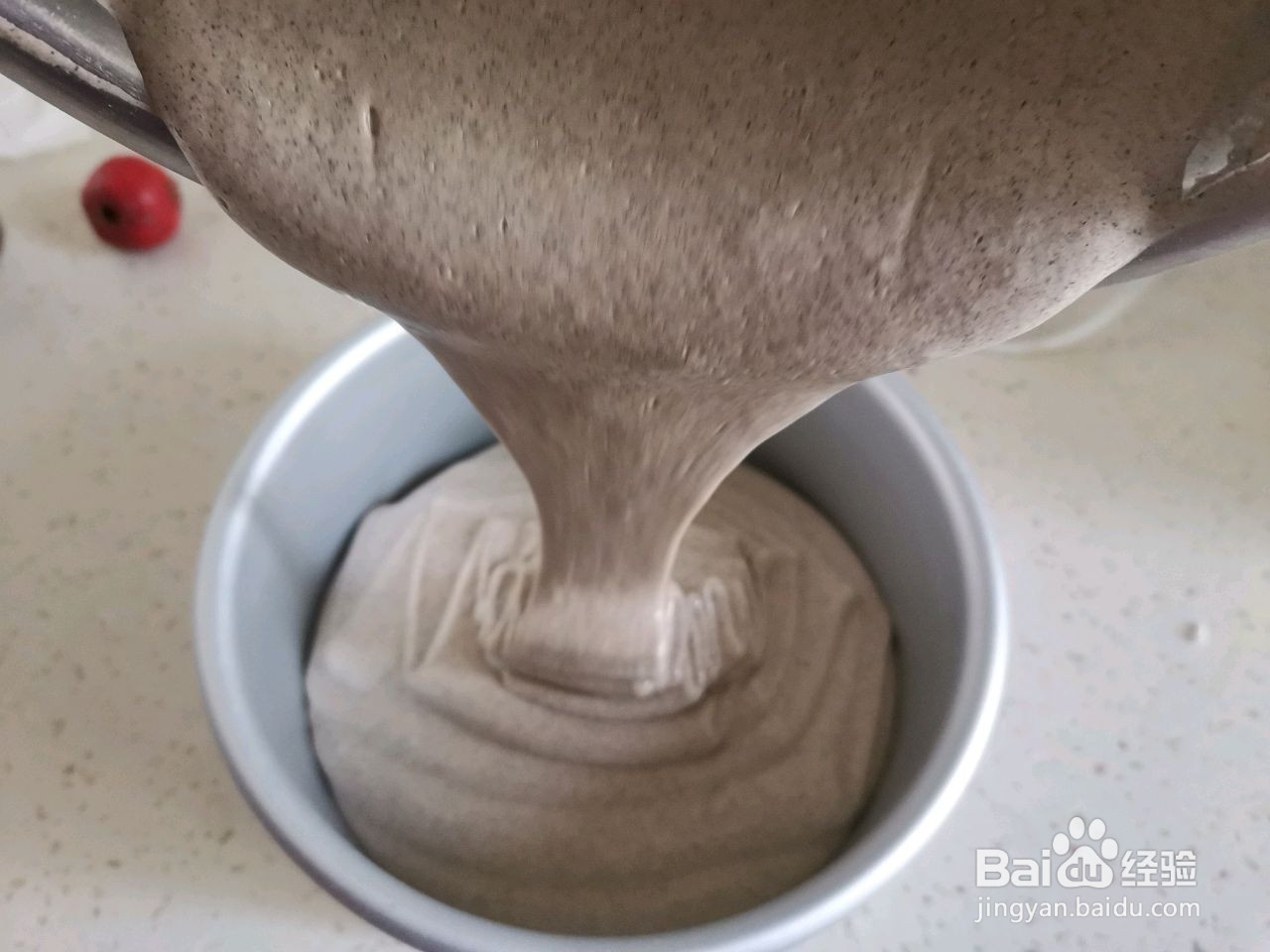 粗粮黑米蒸糕少油少糖的做法