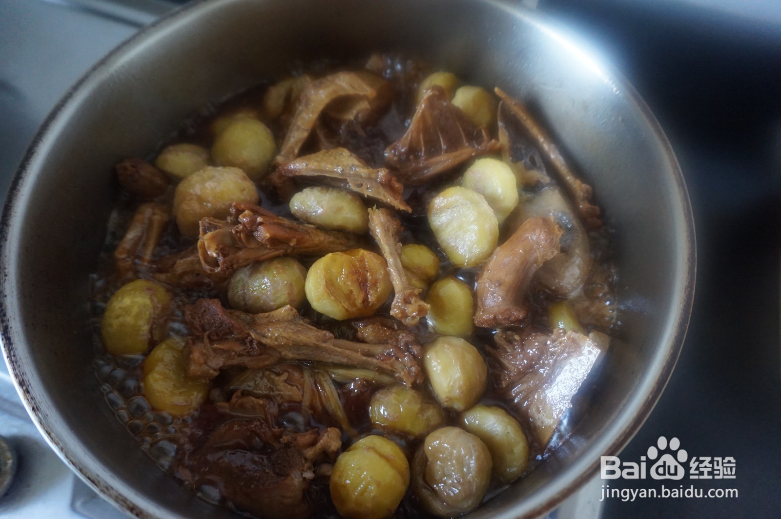 栗子烧板鸭的做法