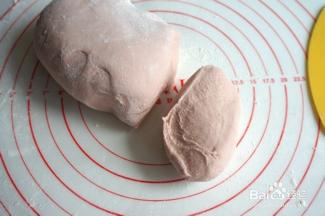 玫瑰花馒头的做法