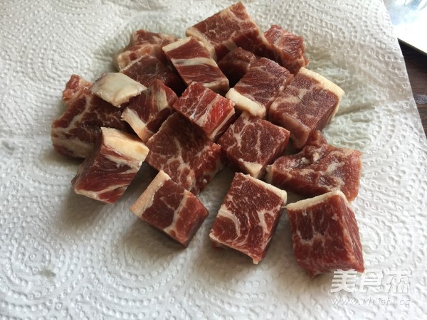 杏鲍菇牛肉粒