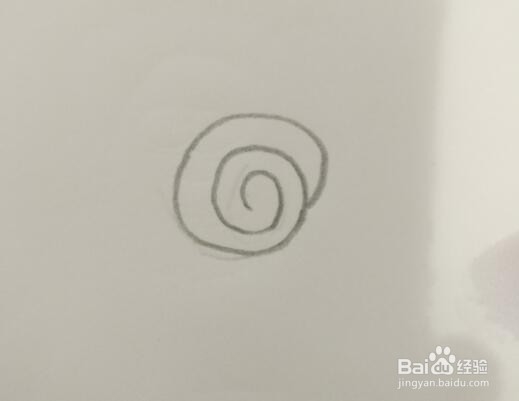 蜗牛简笔画怎么画?