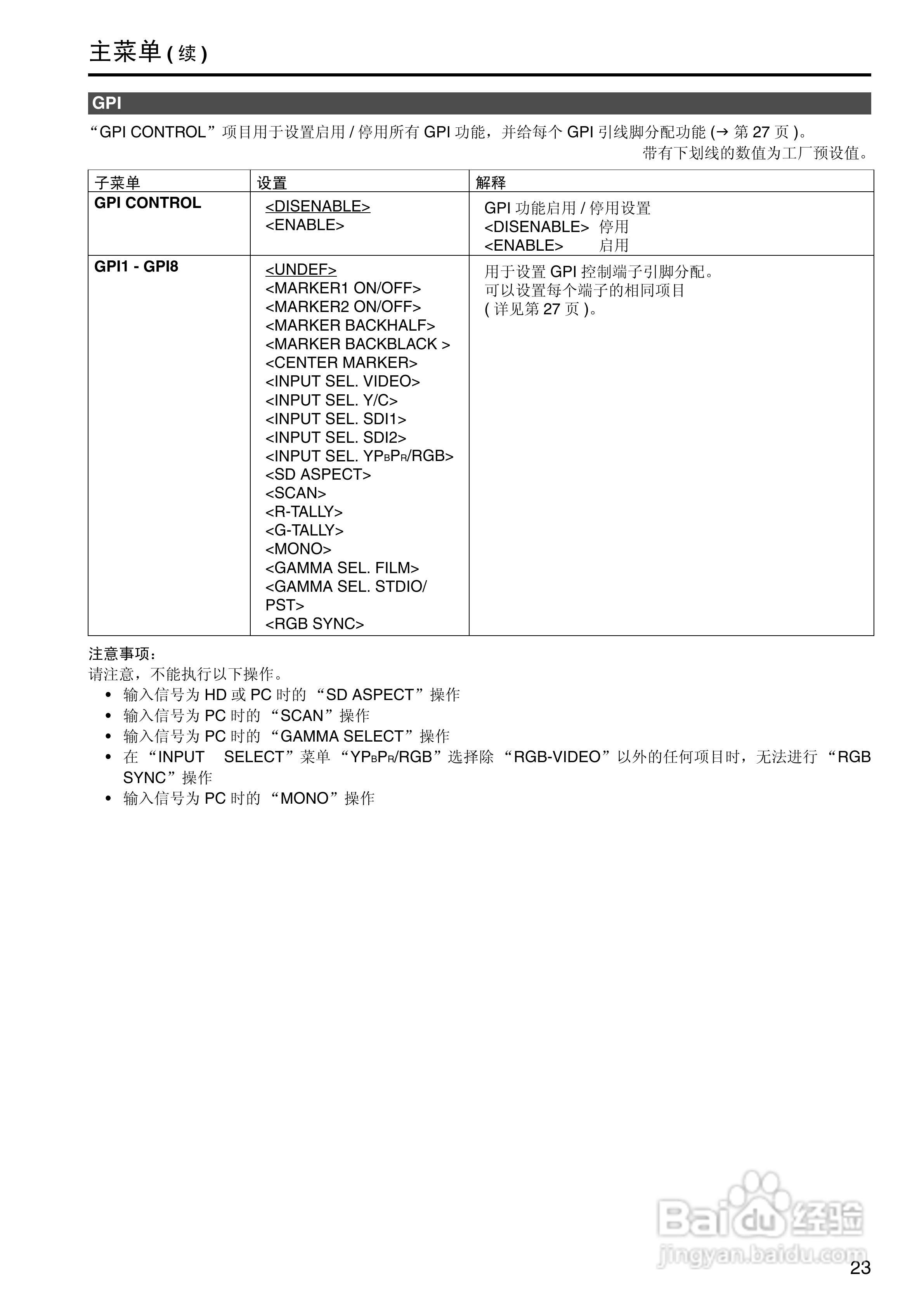 松下BT-LH2600WMC高清监视器操作手册:[3]