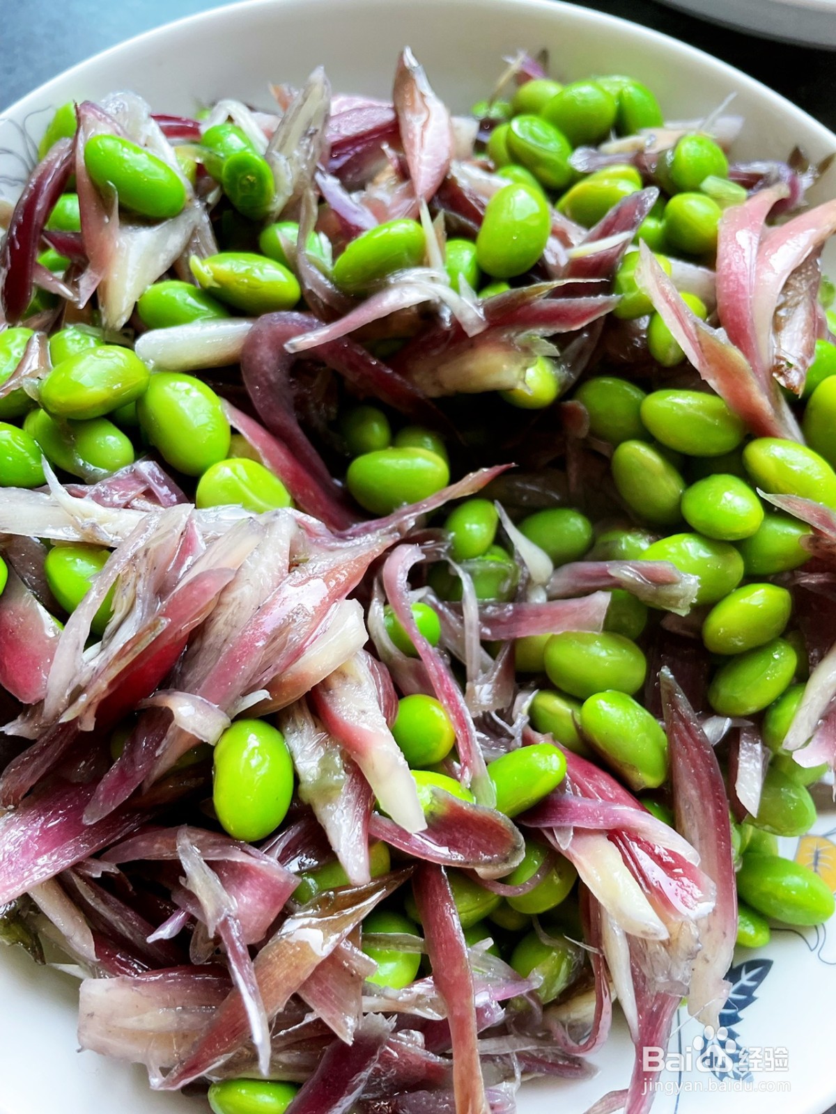 洋荷炒毛豆怎么做