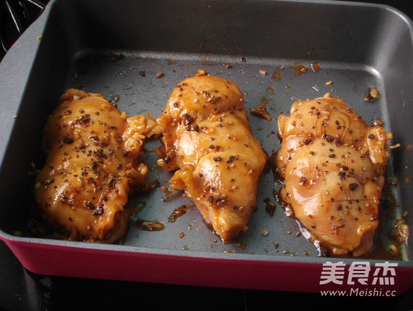 烤鸡肉沙拉的做法