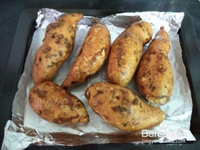 新手烤红薯——好吃