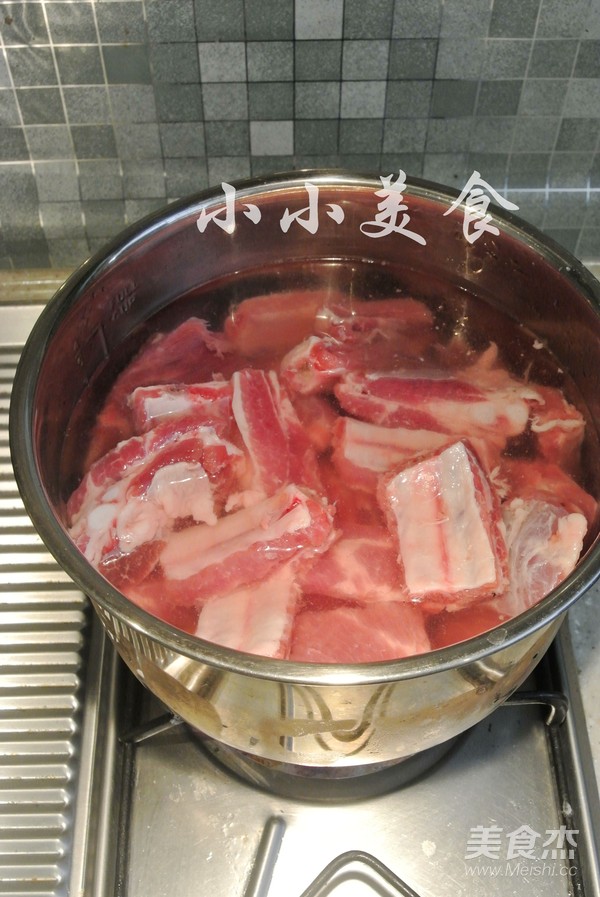 排骨炖黄豆海带