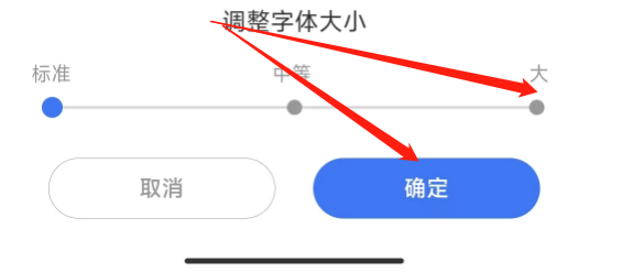 怎样调大掌上12333APP的字体