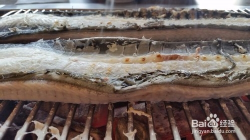 韩国蟾津江炭火烤鳗鱼店美食探访