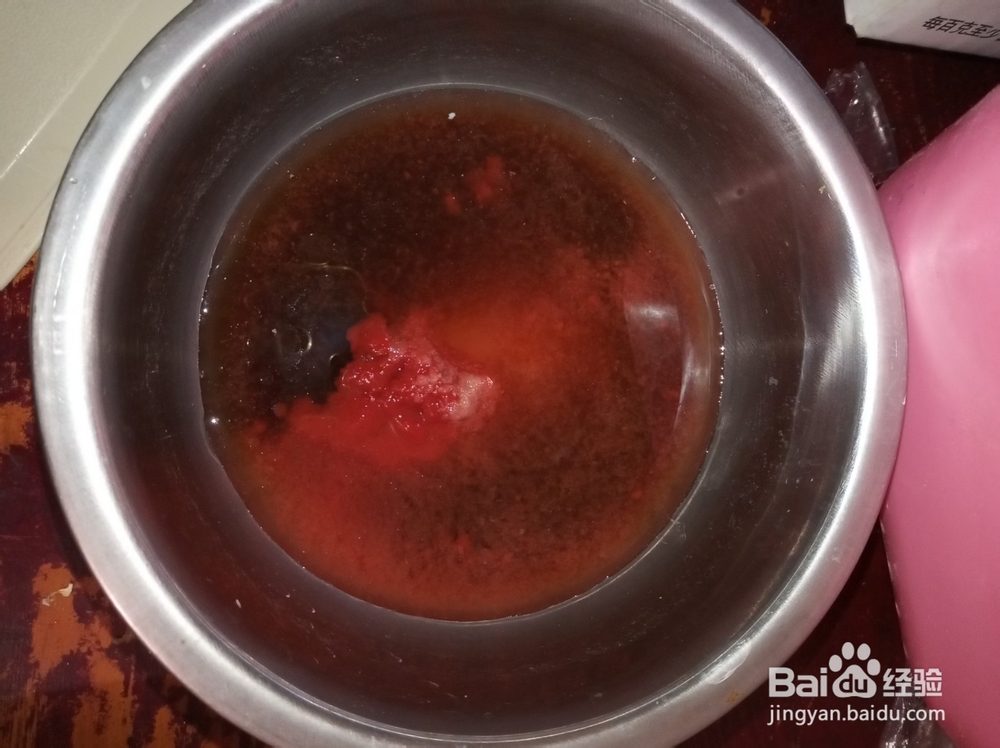 调好的这种汁搭配豆腐，烧制厨房好手菜