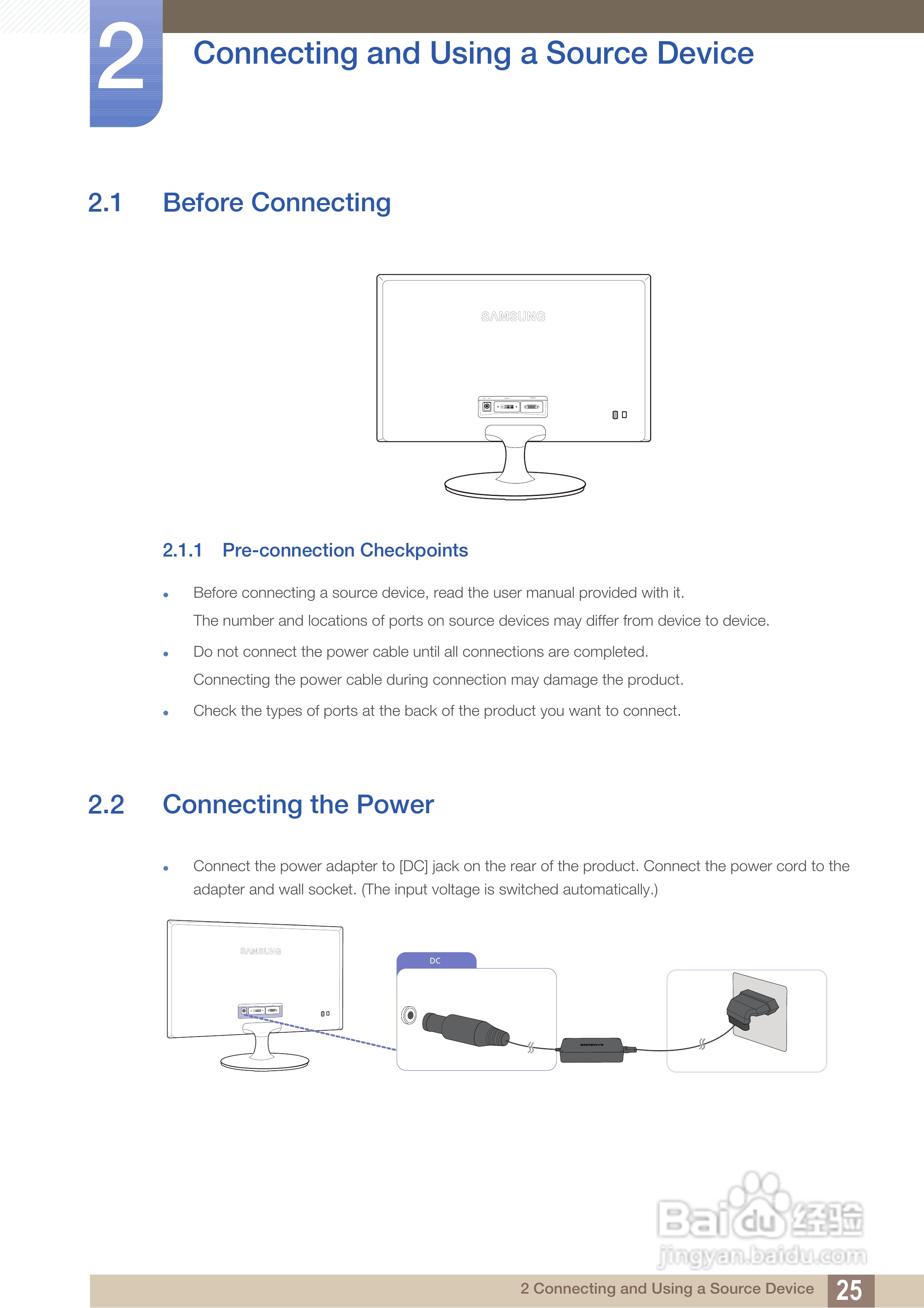 三星S24B150BL液晶显示器使用说明书:[3]