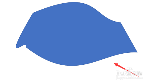 如何在PPT中用编辑顶点功能对图形进行拖拽变化