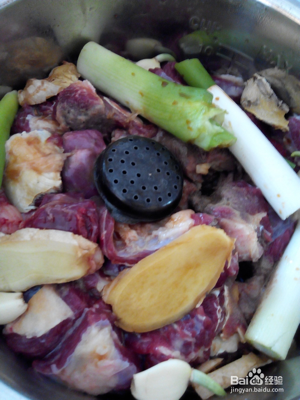 北方特色菜之红焖牛肉