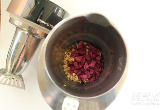 燕麦糙米糊的做法