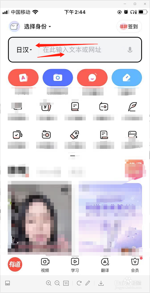 有道词典怎么翻译日文