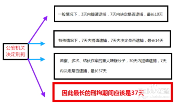 怎么确定刑拘的最长期限？