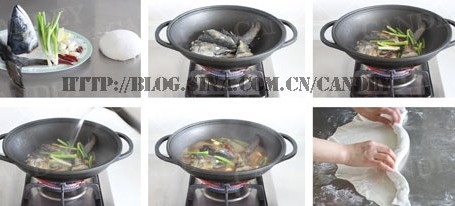 鲅鱼头泡饼的做法