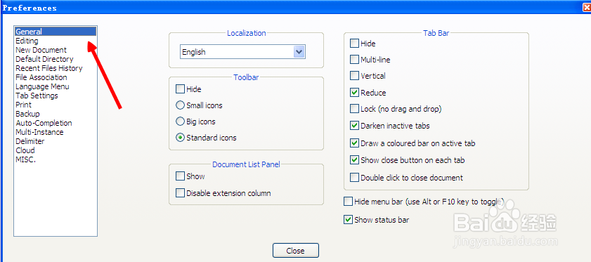 Notepad++更改成中文页面