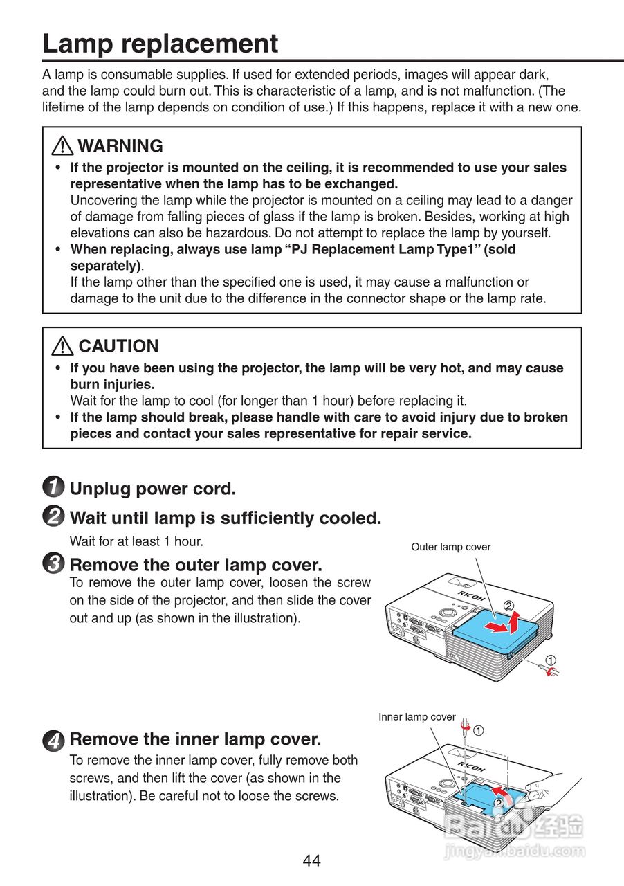 理光PJ X3241投影机使用说明书:[5]
