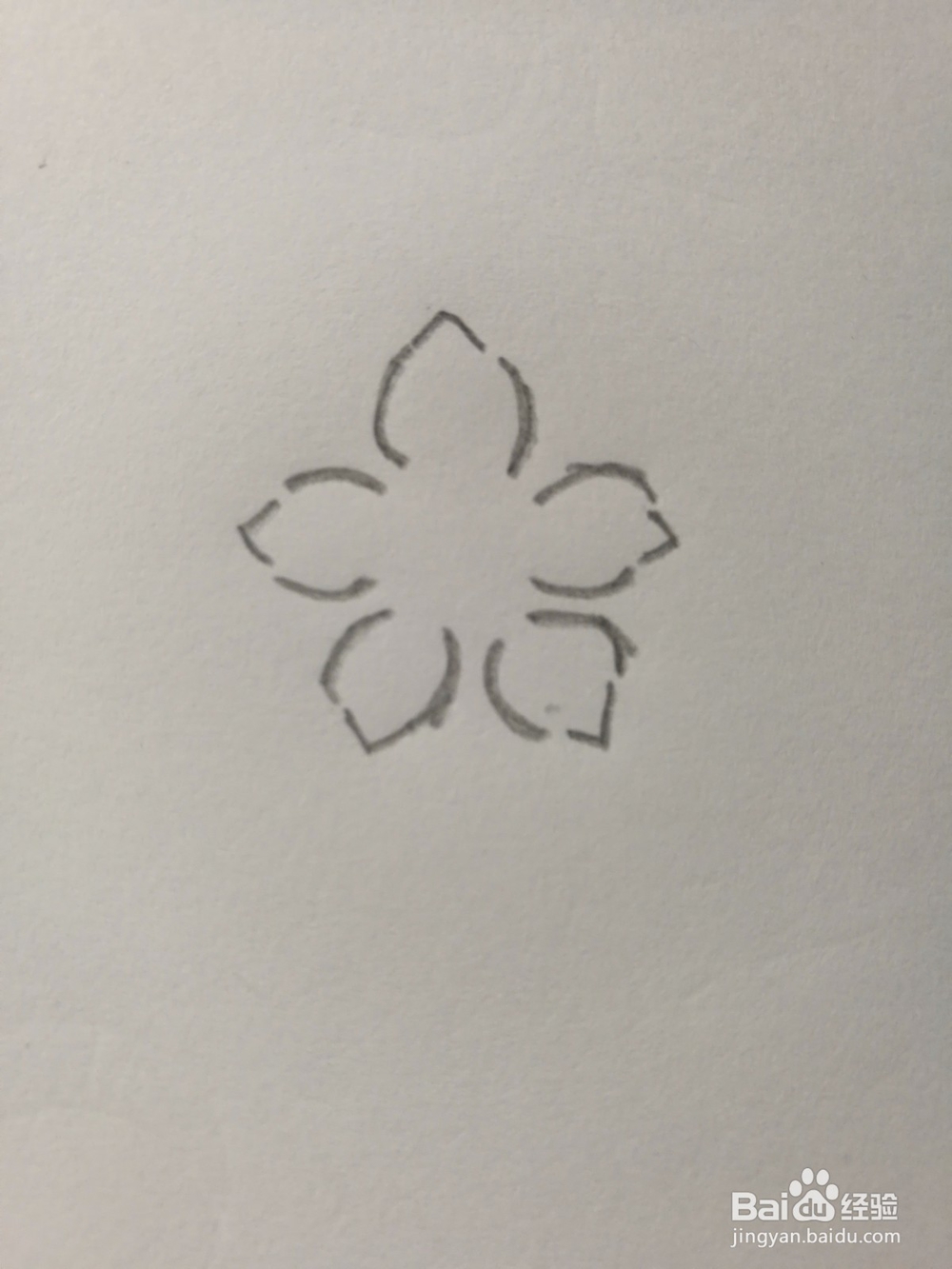 如何画简单的梅花