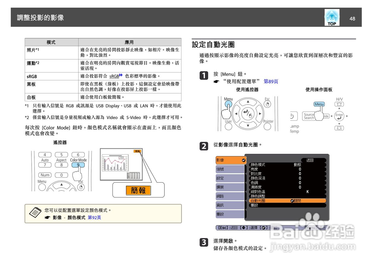 爱普生EB-4805Wi投影机使用说明书:[5]
