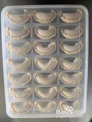 养生食补白菜猪肉饺子