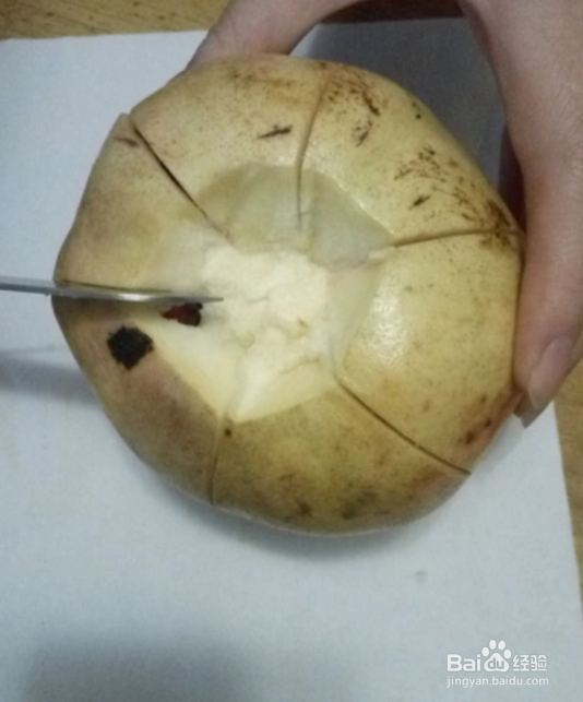 剥石榴的简便方法