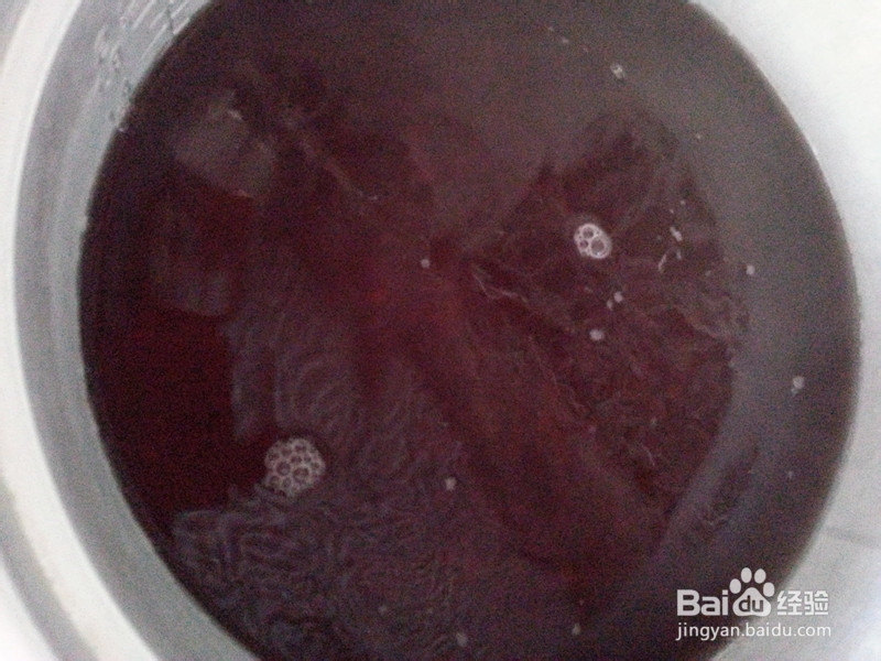 原汁原味补血红豆粥