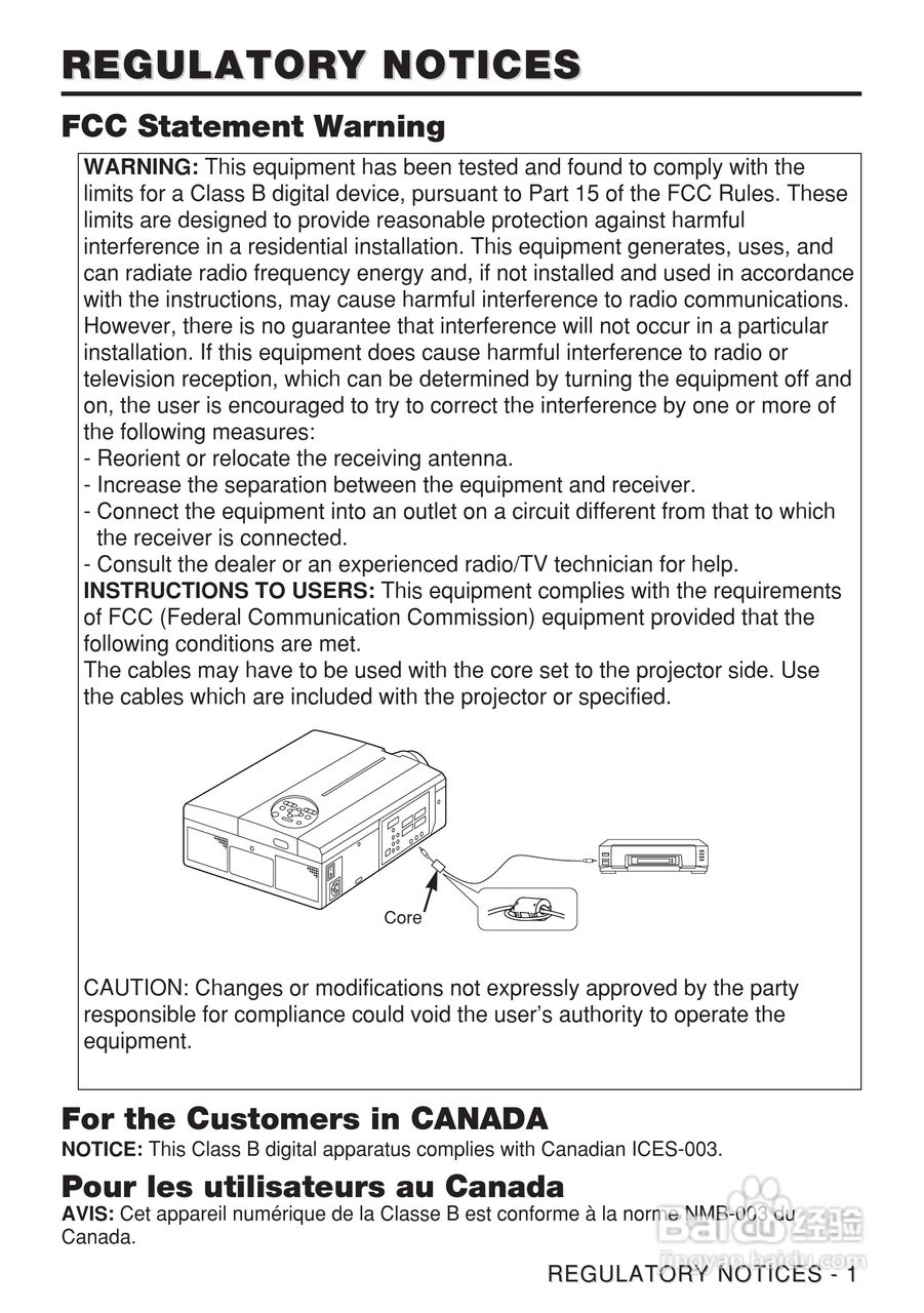 日立 CP-X980W投影机说明书:[4]
