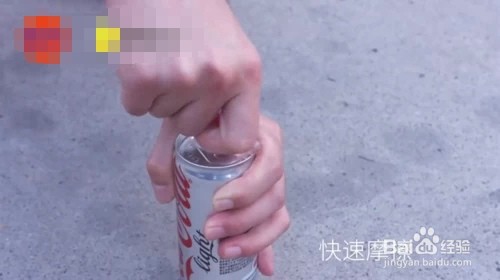 易拉罐拉环坏了怎么开?
