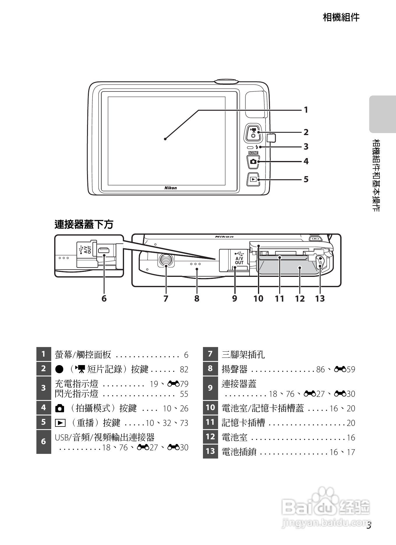 尼康s4300说明书图片