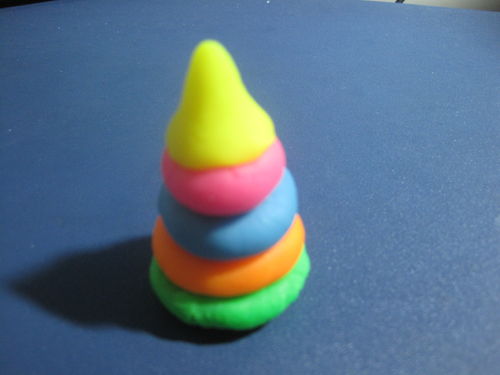 橡皮泥DIY手工制作：塔