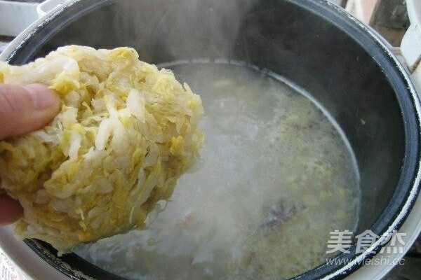 酸菜粉条的做法