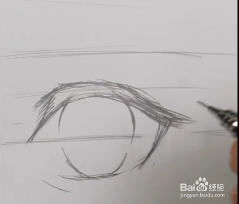 怎么画动漫眼睛